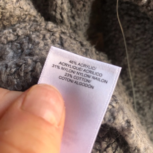 Lucky Brand grey partial zip sweater NWT Large - Picture 11 of 11